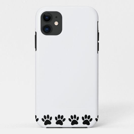 Dog Paw Muster Case-Mate iPhone Hülle (Rückseite)