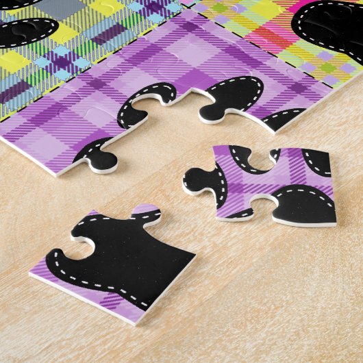 Dog Paw Muster Quilt Puzzle (Seite)