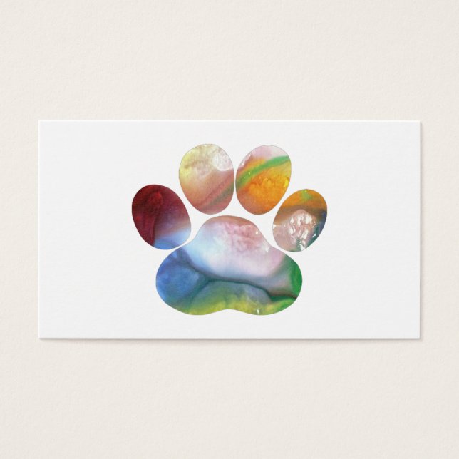 Dog Paw Print (Vorderseite)