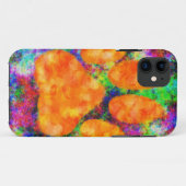 Dog Paw Print Aquarell Case-Mate iPhone Hülle (Rückseite (Horizontal))