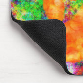 Dog Paw Print Aquarell Mousepad (Ecke)