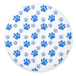 Dog Paw Print Einzeltier Lover Cute Puppies Keramikknauf