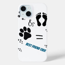 Dog Paw print - Haustier & menschlicher Ausdruck Case-Mate iPhone Hülle