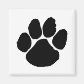 Dog Paw Print Kühlschrankmagnet (Vorne)
