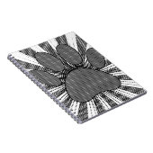 Dog Paw Print Manga Style Notizblock (Rechte Seite)