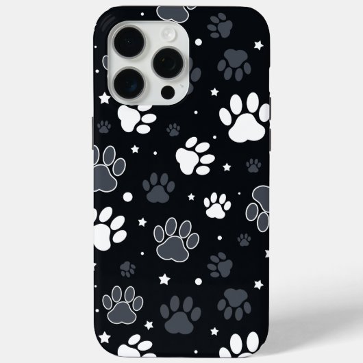 Dog Paw Print Phone Case – Funny Pet Lover Gift (Rückseite)