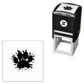 Dog Paw Print Watercolor Canine Paw Permastempel (Beispiel)