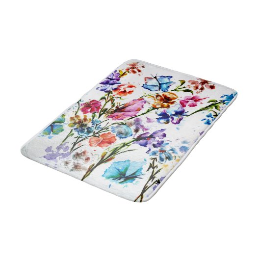 DOG PAW PRINTS BADEMATTE (Schrägansicht)