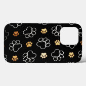 Dog Paw Prints Case-Mate iPhone Hülle (Rückseite (Horizontal))