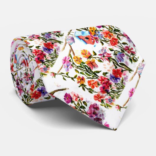 DOG PAW PRINTS KRAWATTE (Gerollt)