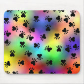 Dog Paw Prints Mousepad (Vorne)