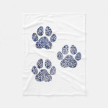 Dog Paw Prints - Portugiesische Tiles