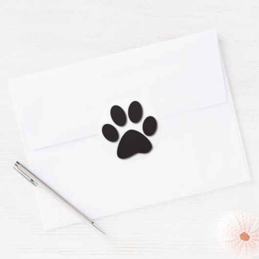 Dog Paw Sticker (Umschlag)