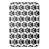 Dog Pawprint Badematte (Vorderseite Vertikal)