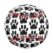 Dog Pawprint Baseball (Rückseite)