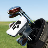 Dog Pawprint Golf Headcover (In Situ)