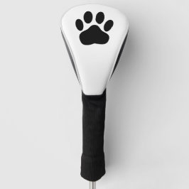 Dog Pawprint Golf Headcover