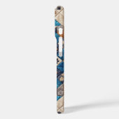 Dog Pawprint Quilt Design Case-Mate iPhone Hülle (Rückseite / Links)