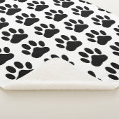 Dog Pawprint Sherpadecke (3/4)