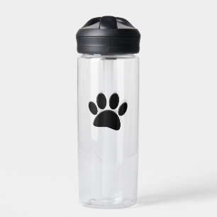 Dog Pawprint Trinkflasche