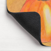 Dog paws and pumpkin mouse pad mousepad (Ecke)