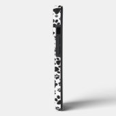 Dog Paws Black and White Polka Dot Case-Mate iPho Case-Mate iPhone Hülle (Rückseite / Links)
