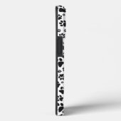 Dog Paws Black and White Polka Dot Case-Mate iPho Case-Mate iPhone Hülle (Rückseite / Rechts)