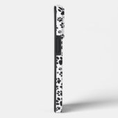 Dog Paws Black and White Polka Dot Case-Mate iPhone Hülle (Rückseite / Rechts)