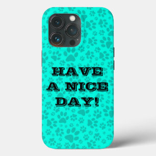 Dog Paws Black and White Polka Dot on viviviviane Case-Mate iPhone Hülle