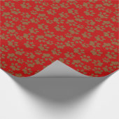 Dog Paws Geschenkpapier (Ecke)
