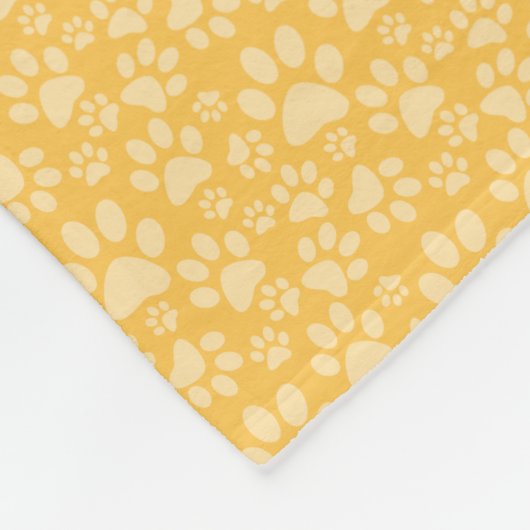 Dog Paws Pet Blanket Fleecedecke (Ecke)
