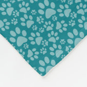 Dog Paws Pet Blanket Fleecedecke (Ecke)