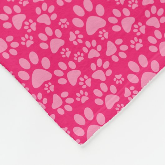 Dog Paws Pet Blanket Fleecedecke (Ecke)