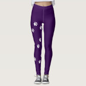 Dog Paws Womens Leggings (Vorderseite)