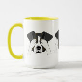 Dog Peak- A-Boo Tasse (Links)