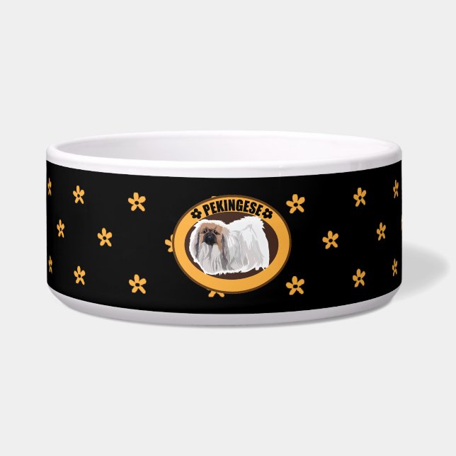 Dog pekingese napf (Vorderseite)