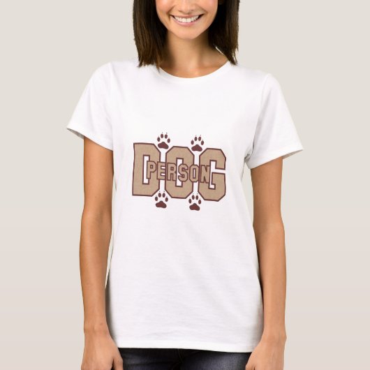 Dog Person Apparel T-Shirt (Vorderseite)