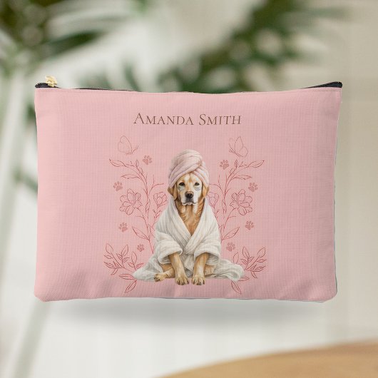 Dog Personalized Accessory Makeup Cosmetic Pouch Zubehörtasche