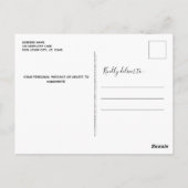 Dog Pet Foto Collage Wir woof Sie frohe Weihnachte Postkarte (Rückseite)