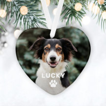 Dog Pet Paw Drucken Personalisiertes Foto