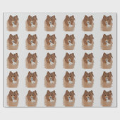 Dog Pet Sheltie Dog Geschenkpapier (Flach)