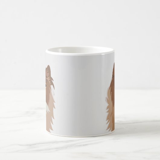 Dog Pet Sheltie Dog Kaffeetasse (Mittel)