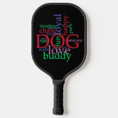 Dog Pickleball Paddle (Rückseite)