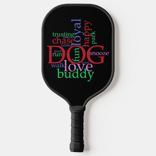 Dog Pickleball Paddle (Rückseite)