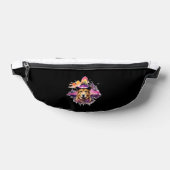 Dog Pink Halloween 2 Bauchtasche (Ablage )