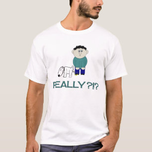 Dog Piss On Cartoon Typ Funny Shirt