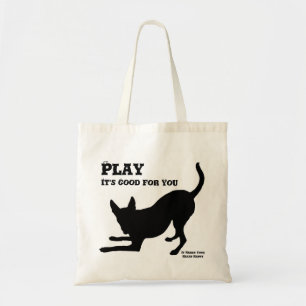 Dog Play Tote Bag Tragetasche