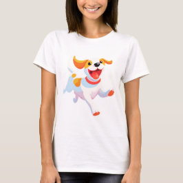 Dog Playing Ball T-Shirt