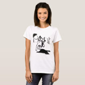 Dog Playing Ball T-Shirt (Vorne ganz)