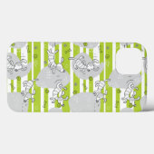 Dog Playing Pattern Background Case-Mate iPhone Hülle (Rückseite (Horizontal))